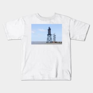 Lighthouse Obereversand, Dorumer Neufeld, Dorum Kids T-Shirt